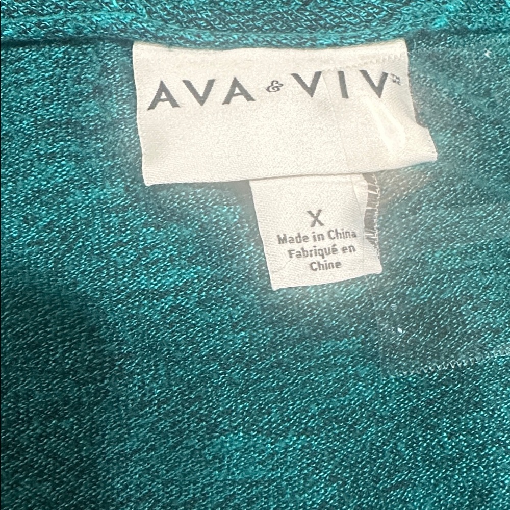 AVA ViV Women's Teal Top YT3 - Picture 4 of 7